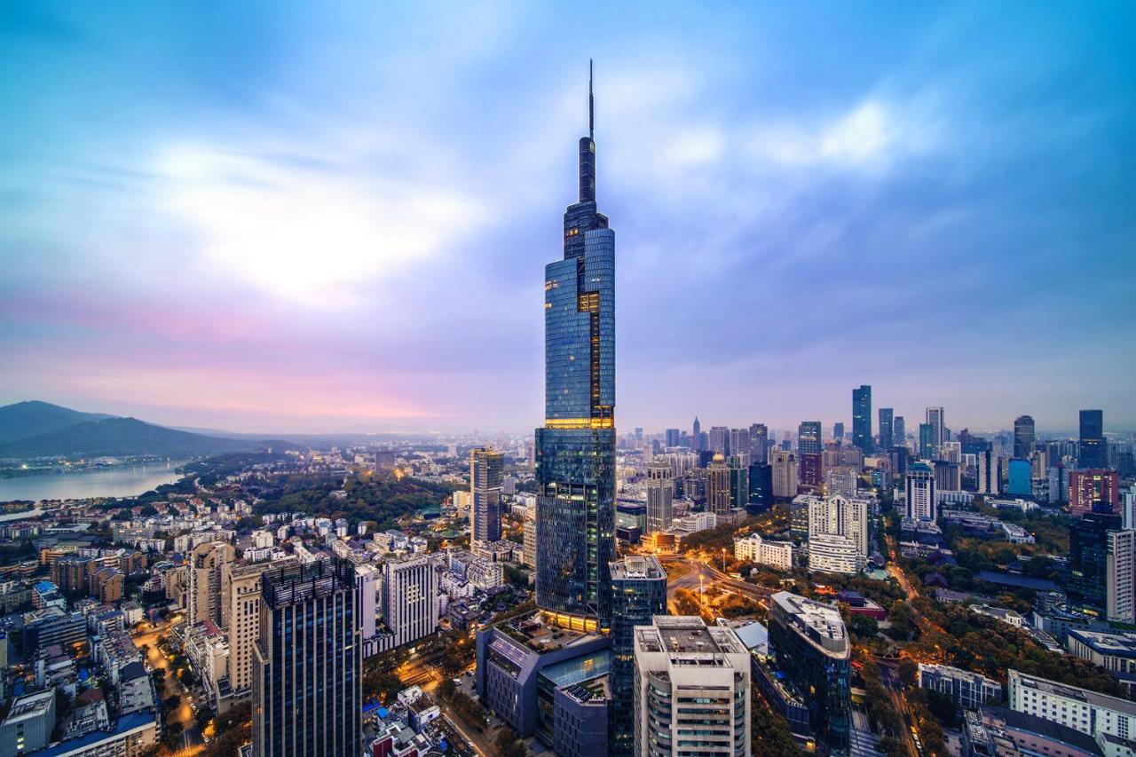 Hotel Intercontinental Nanjing By Ihg Exterior foto