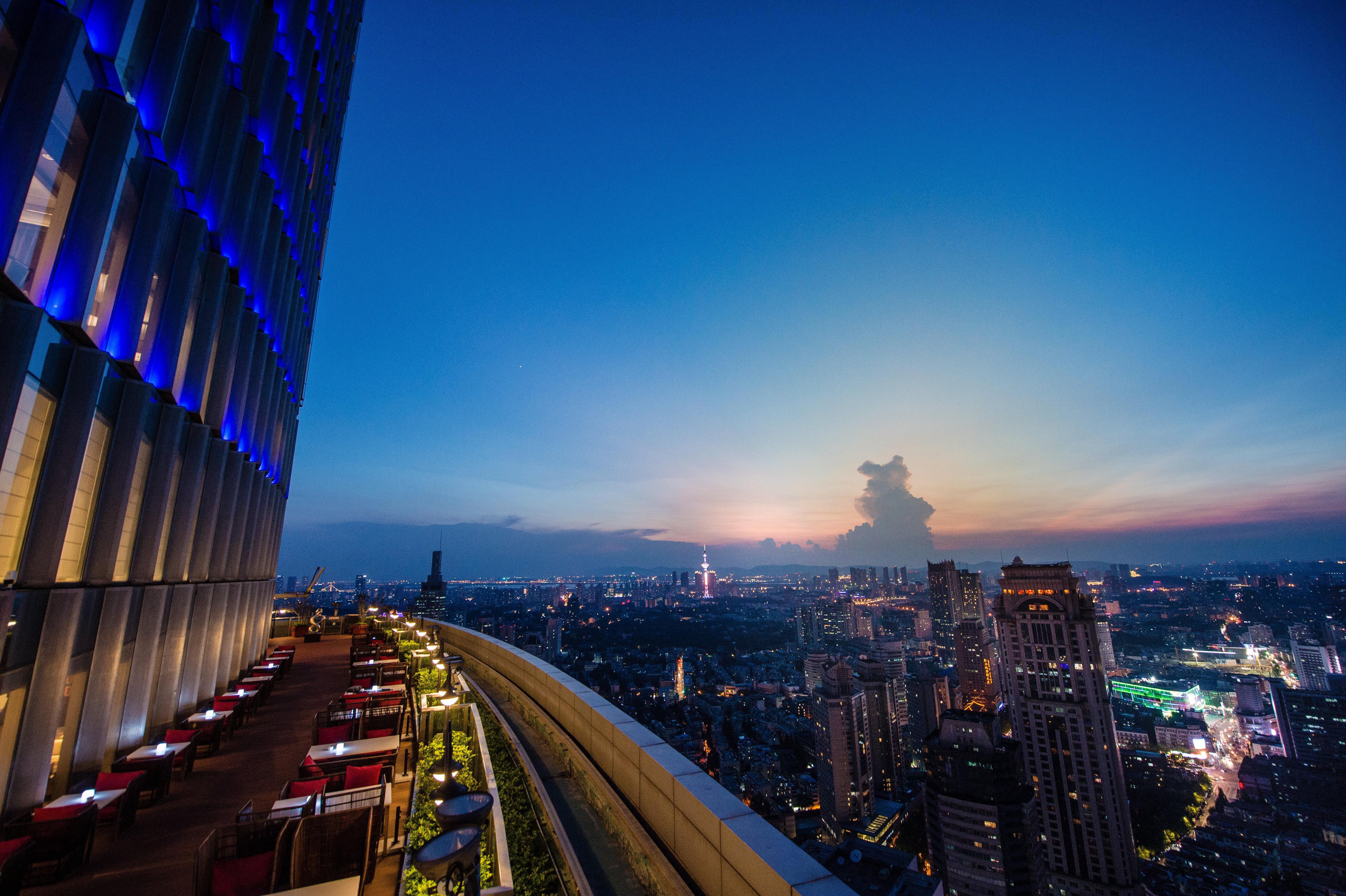 Hotel Intercontinental Nanjing By Ihg Exterior foto