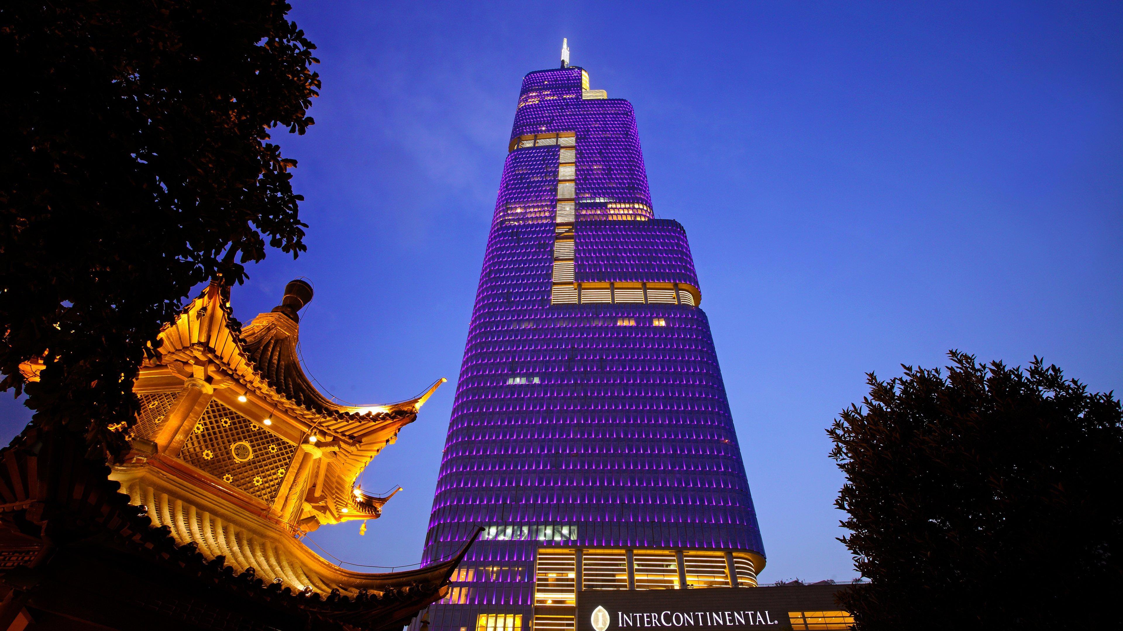 Hotel Intercontinental Nanjing By Ihg Exterior foto