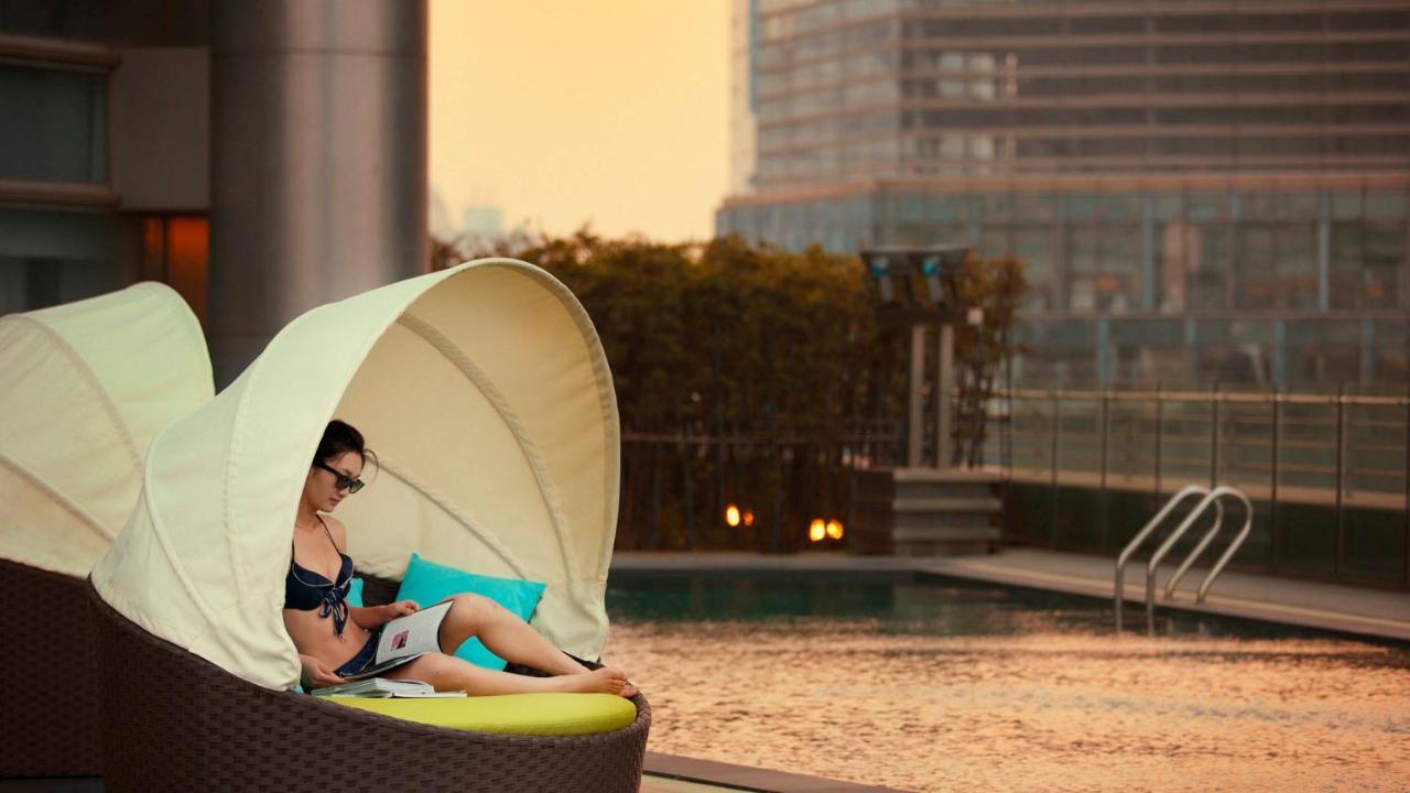 Hotel Intercontinental Nanjing By Ihg Exterior foto
